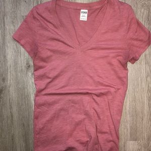 Mauve VS Pink v-neck T